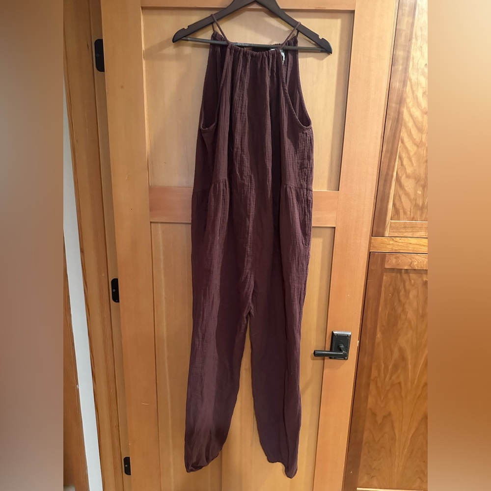 Mulberry Halter neck Jumpsuit by Lush